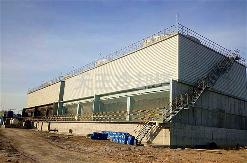 安陽市九陽化工有限公司工藝循環(huán)水混凝土冷卻塔5000型×3臺(tái)（2016年）